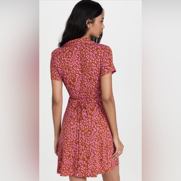 Free People | Women's Marsaille Mini Dress - Rust Combo - Picture 3 of 8